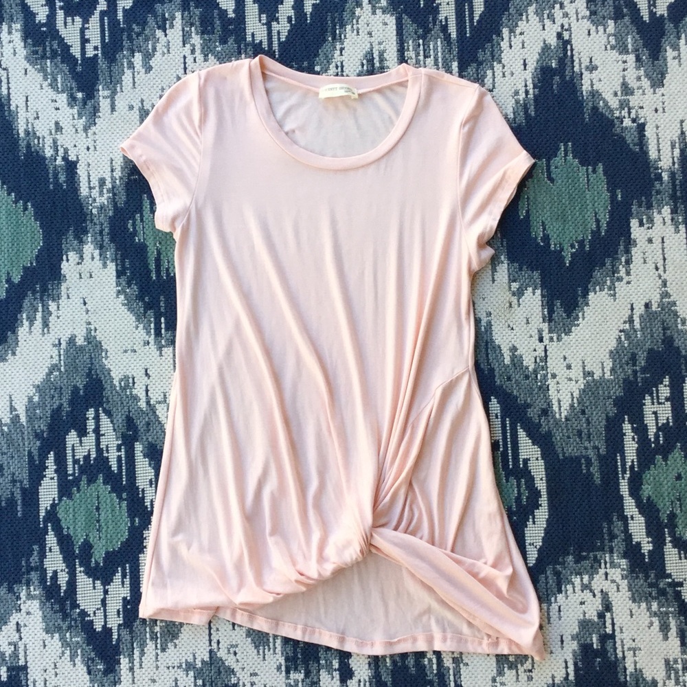 NWOT Pink Blush Knot Top-Women’s Small🌸 - Picture 2 of 4